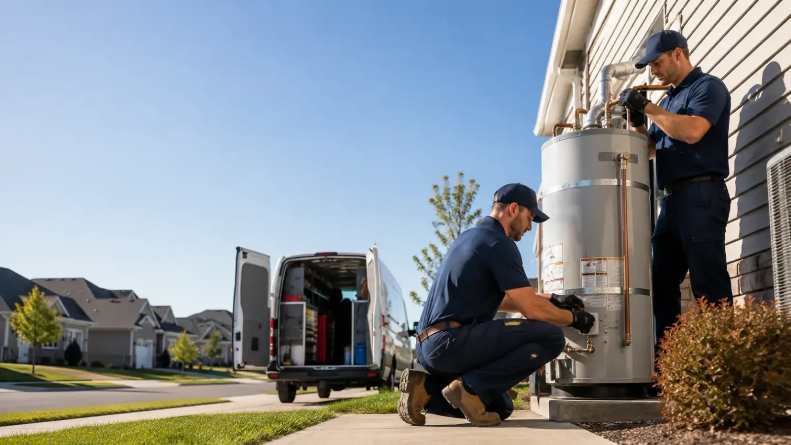 Water Heater Installation in Warren, MA